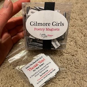 Gilmore Girls refrigerator magnet set
